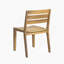 Ensemble de 2 chaises de salle à manger d'extérieur, chaise d'appoint en bois pour patio