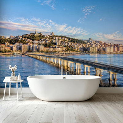 Peel and Stick Wallpaper Wall Mural dundee scotland tay road bridge scotland landscape Wall Art Self Adhesive and Removable