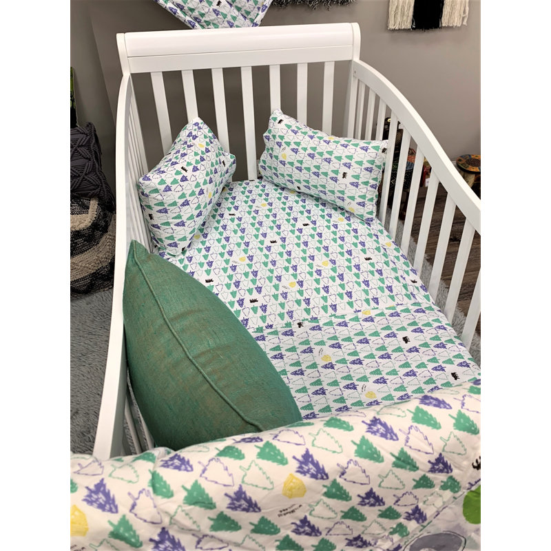 Ensemble de literie pour lit de bébé 5 pièces Ingolf