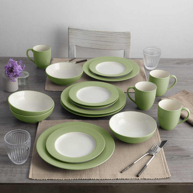 Assiettes plates Noritake Colorwave, 11 po, Pomme
