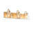 Beesley Dimmable Pale Gold Vanity Light-442655681-438634100