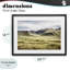 «Irish Countryside Hills», reproduction sous verre encadrée, design par Andy Amos-319570662-319570663