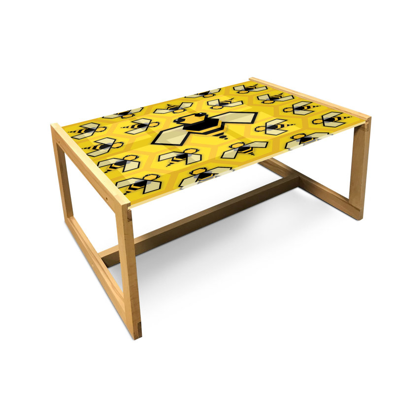 Jahia Sled Coffee Table, 90cm H x 62cm W x 40cm D