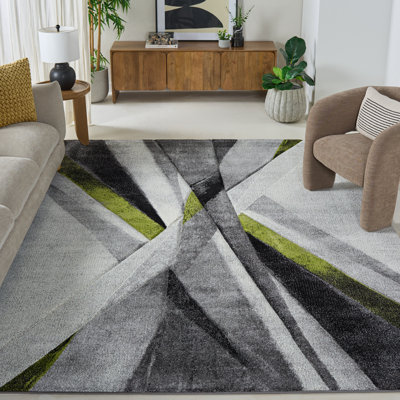 Tapis géométrique Tooele Performance