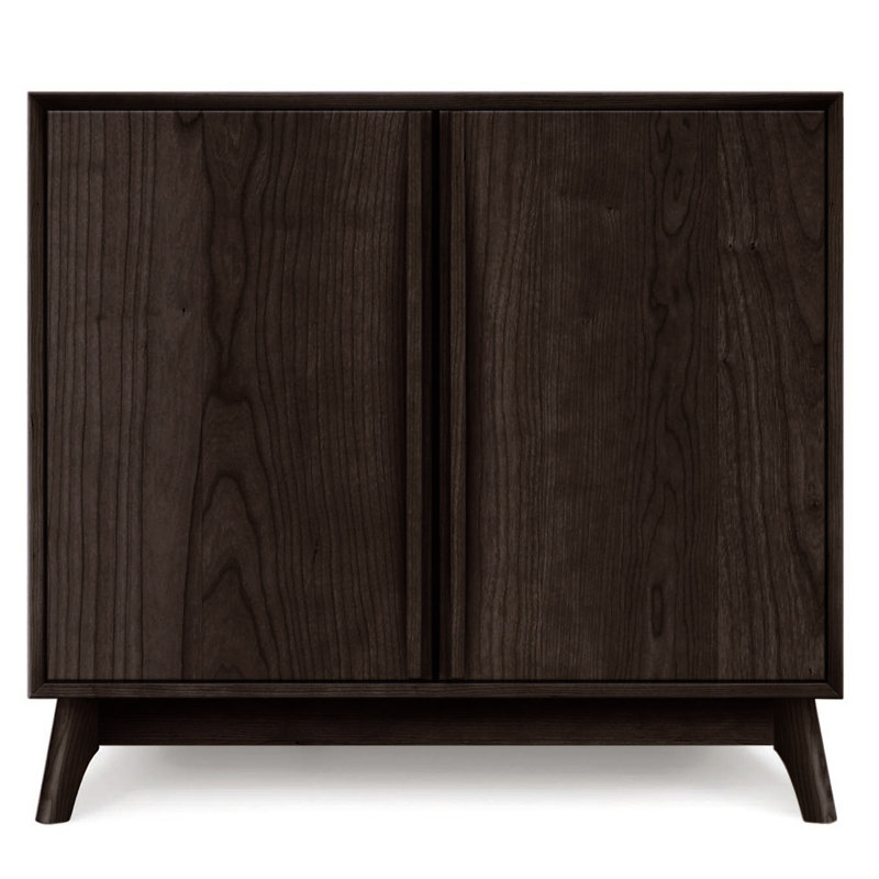 Catalina 33.5'' Solid Wood Sideboard, Smoke Cherry