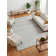 Puja Hand Loomed Area Rug in Taupe