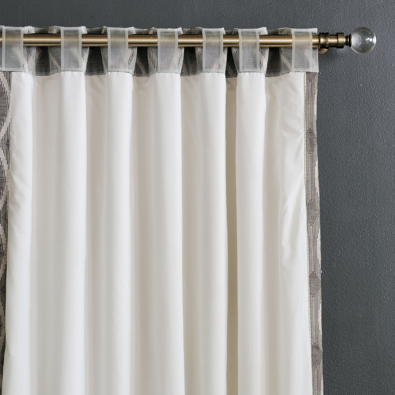 Echo Room Darkening Curtain, 96" W x 108" L