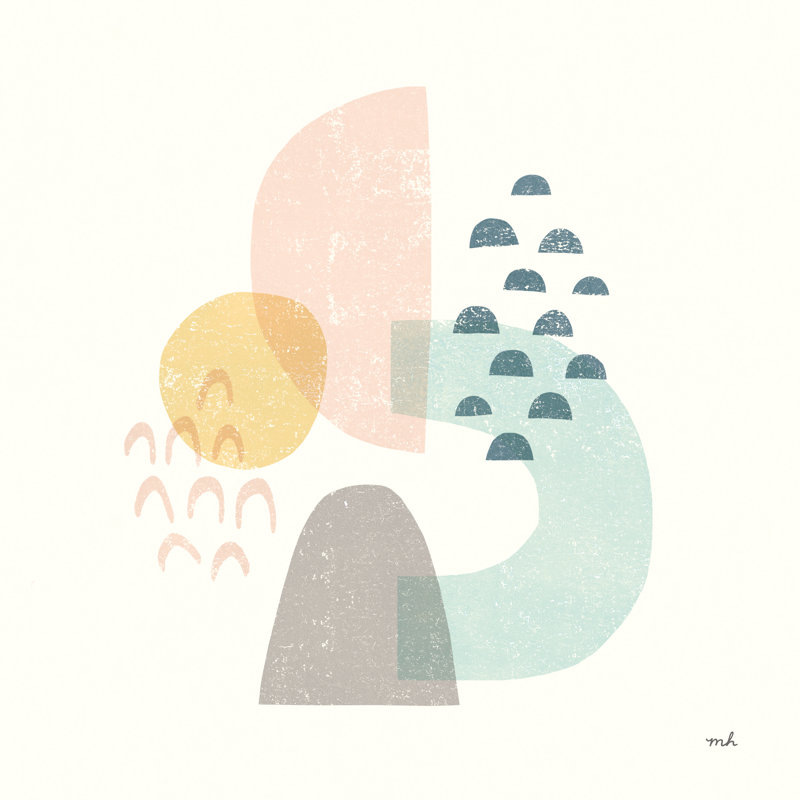 Happy Thoughts I by Moira Hershey - Wrapped Canvas Print, 91cm H x 91cm W