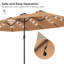 Parasol de marché rectangulaire 13 pi x 8 pi avec base-1325291137-1328684943
