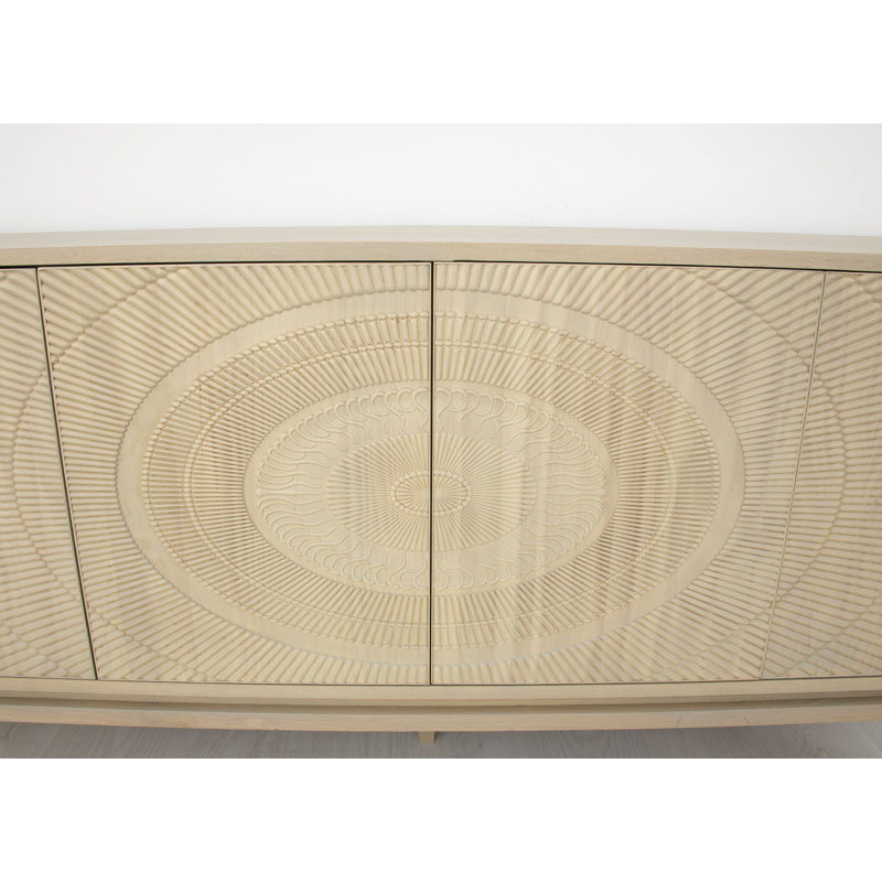 Alexis 78'' W Solid Wood Sideboard