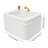 22.4x18.1x16.9" Foot Spa Bathtub