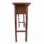  Table Tibet, motif floral antique