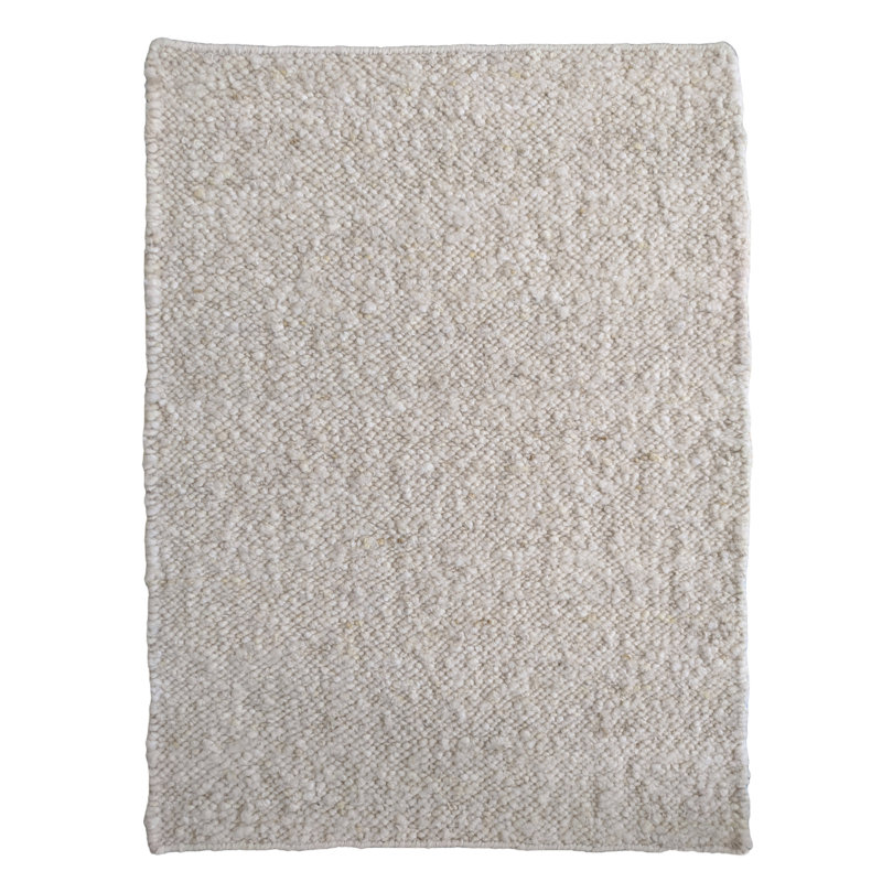 Tapis rectangulaire en laine tissé à la main, Rectangulaire 8 pi x 10 pi