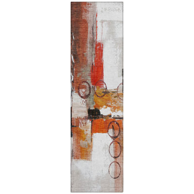 Machine Washable Indoor/Outdoor Chantille ACN2751 Modern Rug