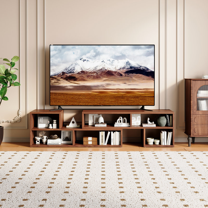 Meuble télé 13,39 po H, Nut-brown