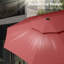 Parasol de marché rectangulaire de 15 pi x 9 pi avec base incluse, parasol de marché rectangulaire double face à 2 niveaux pour l'extérieur-1498101188-1498101048
