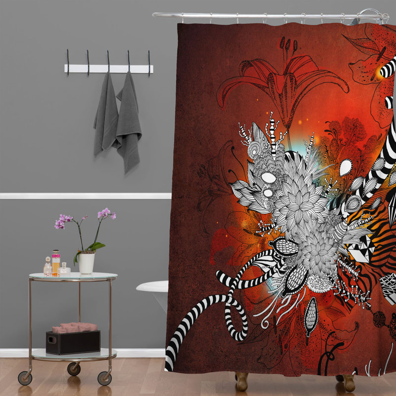 Eccles Floral Shower Curtain