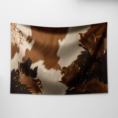 Southwestern Patterns Cowhide Pattern 206 Wall Tapestry
