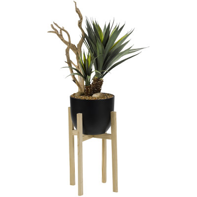 60'' Faux Ghostwood Plant in Planter