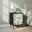 36cm W Engineered Wood Bedside Table