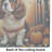 Cavalier Spaniel Fall Glass Cutting Board Large
