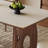 Walnut Sintered Stone Table-1635839723