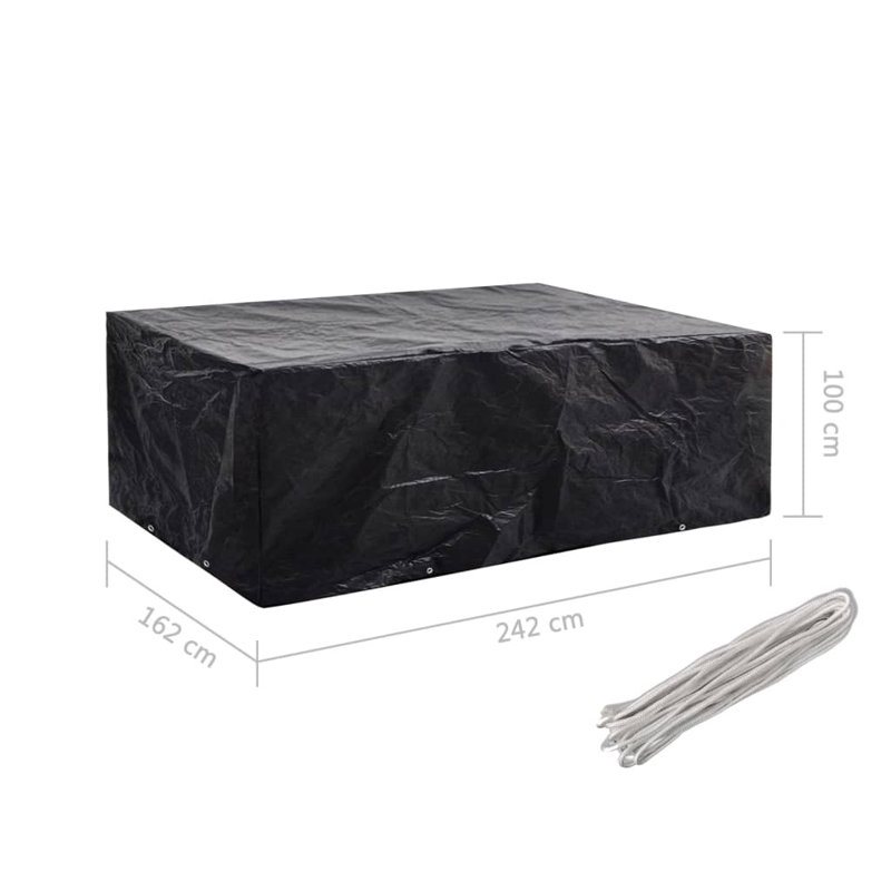 242 cm W Outdoor Patio Dining Set Cover