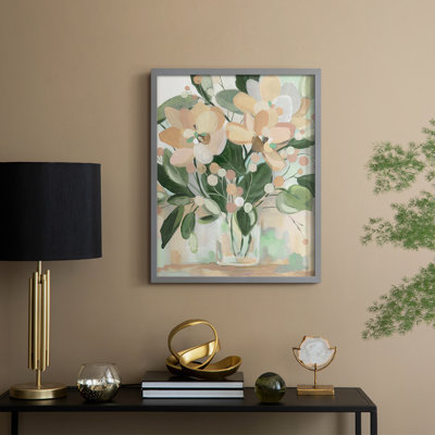 «Tropical Sass», reproduction encadrée - bois massif