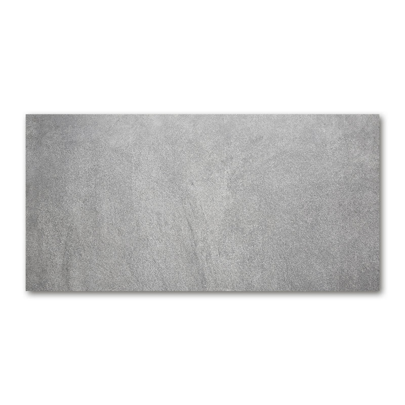 Grey Wall - No Frame Print on Canvas