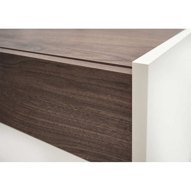 50cm W Manufactured Wood Bedside Table