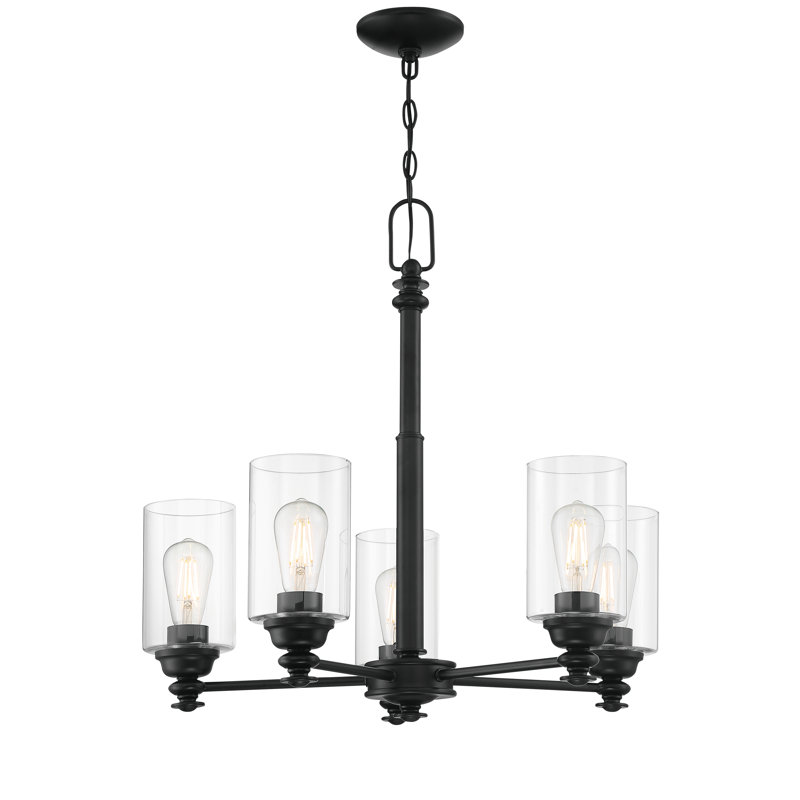 Lustre 5 lumières unique classic/traditionnel Uffington, Dos plat