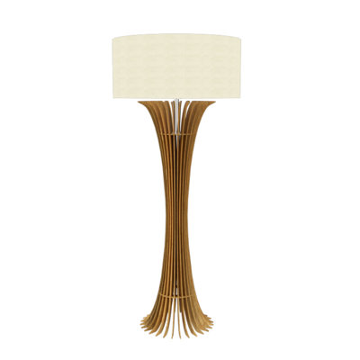 Stecche Di Legno Floor Lamp