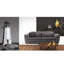 Causeuse avec accoudoirs coussinés en cuir véritable Crittenden-25936707