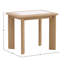 Keenan Mindi Wood End Table, Natural