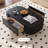 Minimalist Retro Black Coffee Table TV Stand