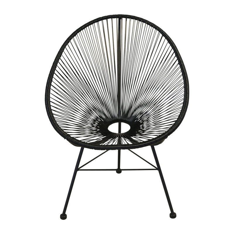 Chaise Acapulco, Noir