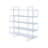 Laguerre 5-shelf Geometric Bookcase-24440837