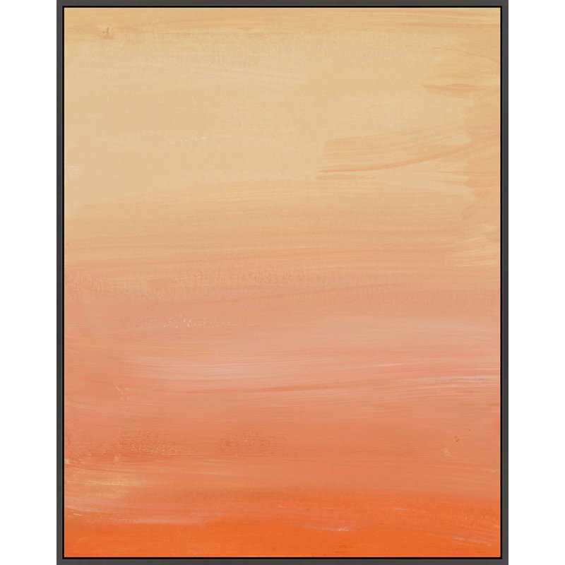 «Knipe Daydream 4» par Andrea Stokes - impression d'un seul cadre, H 20 po x l 16 po x P 1,25 po, Toile encadrée noire