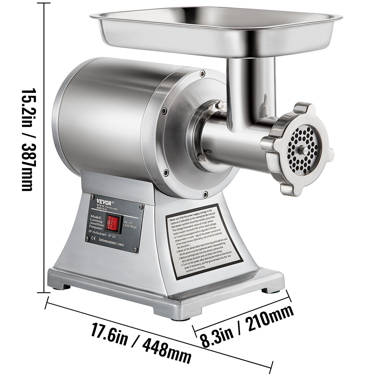 3000W Electric Commercial Meat Grinder Heavy Duty Sausage Maker