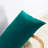 Pleated Velvet Lumbar Pillow Covers-506011739