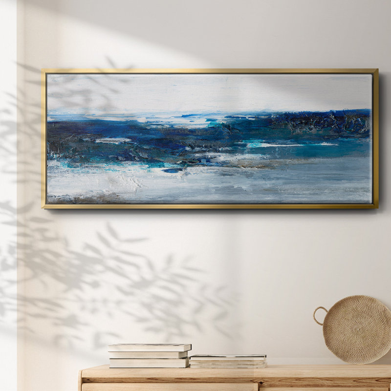 Mysterious Sea II- Framed Canvas