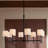 8 - Light Steel Dimmable Chandelier-1033276111