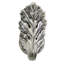LOUIS XV KNOB WITH SMALL BACK PLATE-441219569