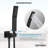 8-Inch Square Rain Shower Head, Handheld Shower, 59-Inch Shower Hose, Shower Arm, Handheld Holder-119702450