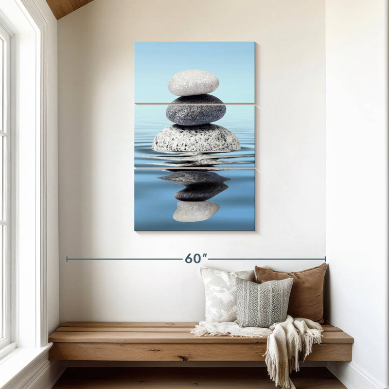  «Zen Ripples», H 45 po x l 28 po