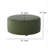 Weigand 39" Wide Round Abstract Cocktail Ottoman-1027230468