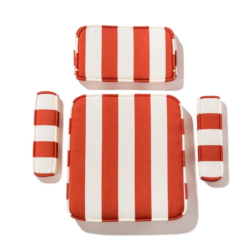 Waterhouse Chair - Cushion, Crew Le Sirenuse Striped