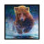 « arctos » par iris scott, reproduction d’impression sur toile tendue-31657165-73282722-73282723
