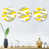 Jaune / gris / blanc