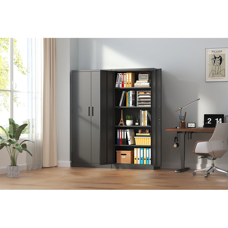 Armoire de rangement en métal 72 po H